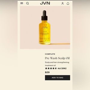BRAND NEW JVN Pre-Wash Scalp Oil